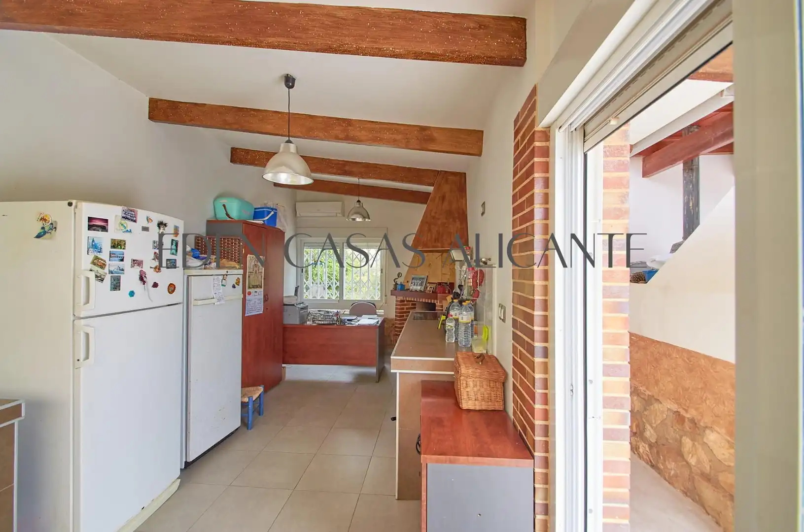 Kitchen of Houses for sale in El Campello  with Air Conditioner, Heating and Private garden