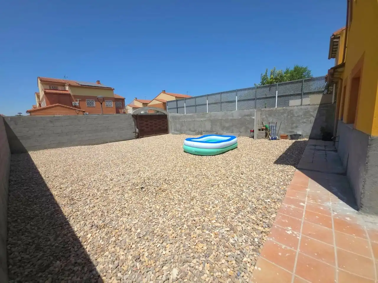 Piscina de Casa adosada en venda en Magán amb Calefacció, Parquet i Terrassa