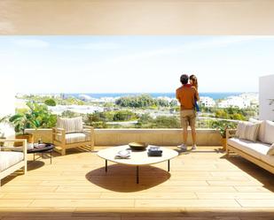 Terrassa de Apartament en venda en Estepona amb Aire condicionat, Calefacció i Jardí privat