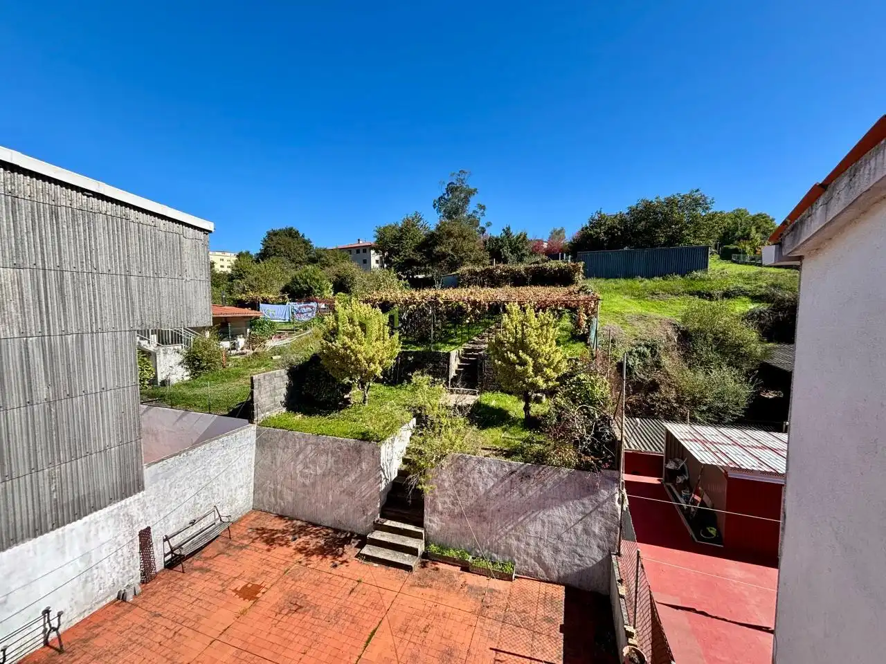 Jardín de Casa o chalet en venta en Santiago de Compostela  con Jardín privado, Terraza y Trastero