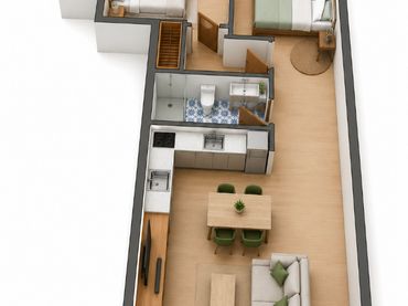 Erdgeschosswohnung zum Verkauf in Poblenou