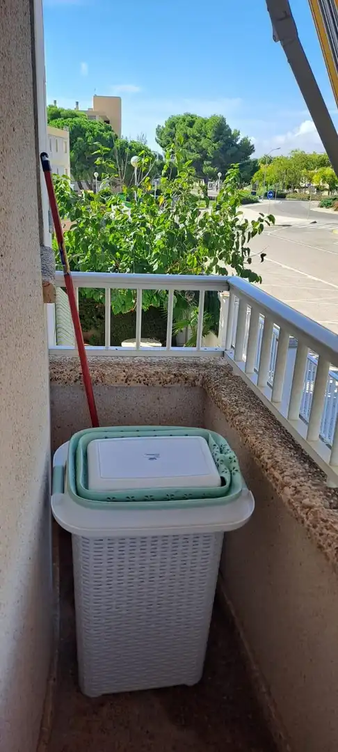 Terrasse von Wohnung zum Verkauf in La Ràpita mit Klimaanlage, Möbliert und Gemeinschaftspool