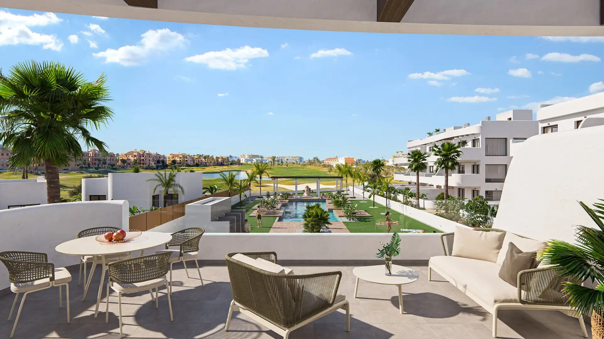 Mini appartamento con piscina in vendita a Las Lomas de Rame - Bahía Bella, imagen 9