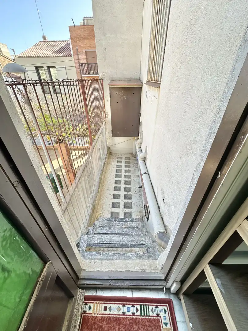 Terrasse von Einfamilien-Reihenhaus zum Verkauf in El Masnou mit Heizung, Privatgarten und Terrasse