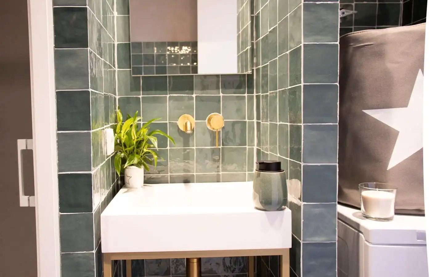 Badezimmer von Wohnung zur Miete in Ciutat Vella 