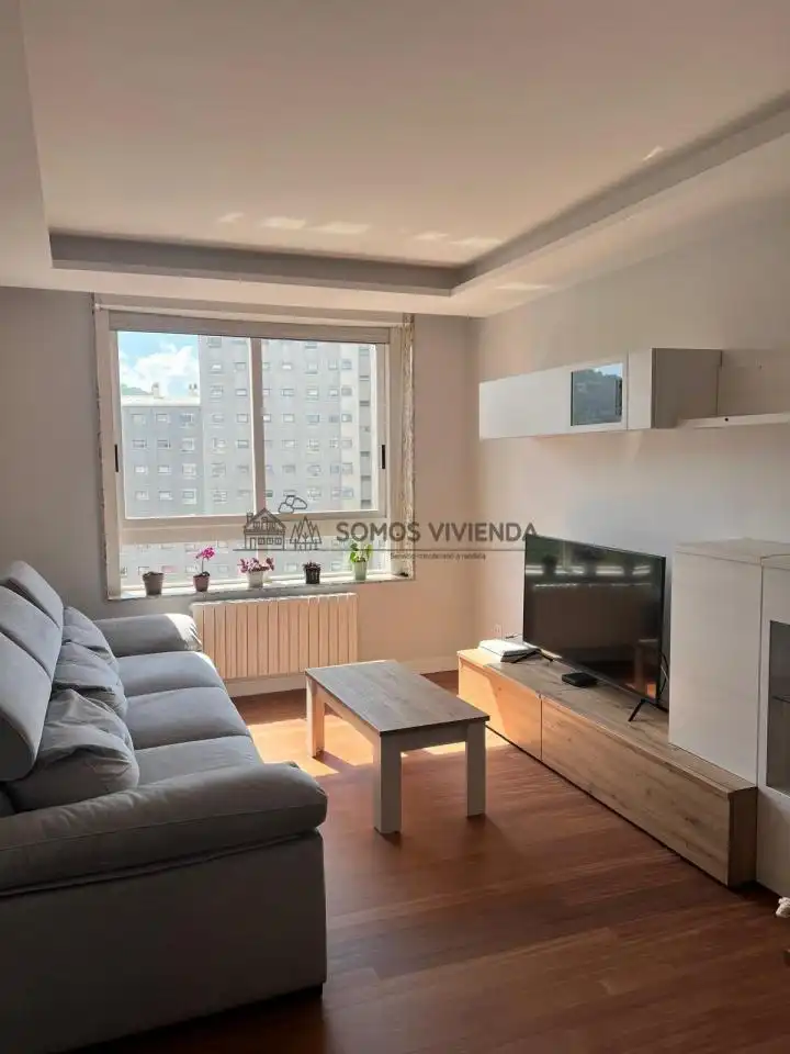Sala d'estar de Apartament en venda en Ourense Capital  amb Calefacció
