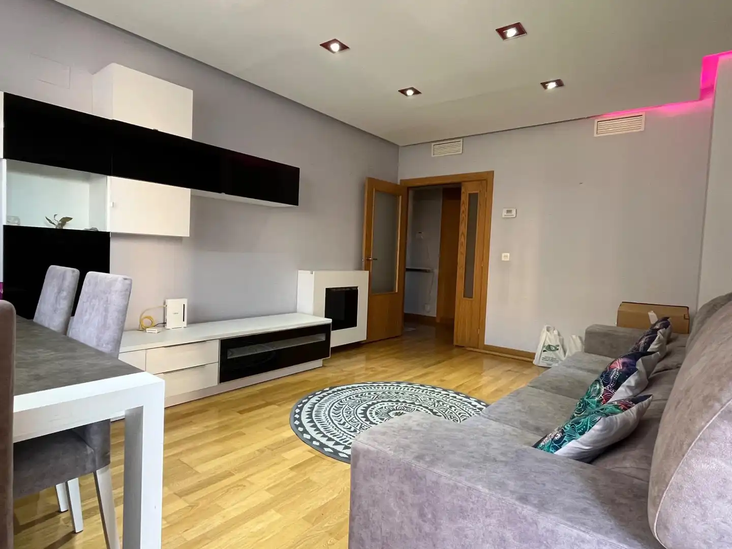 Living room of Flat for rent in Rivas-Vaciamadrid  with Heating, Private garden and Terrace