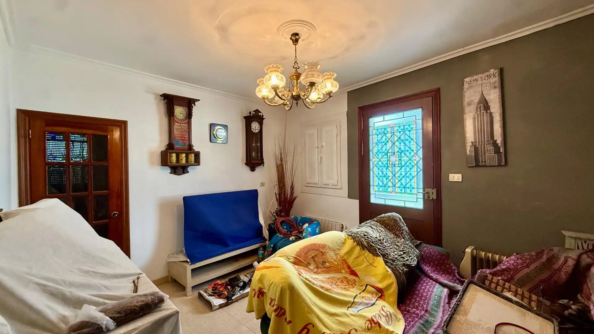 Sala d'estar de Casa o xalet en venda en O Carballiño   amb Calefacció, Jardí privat i Terrassa