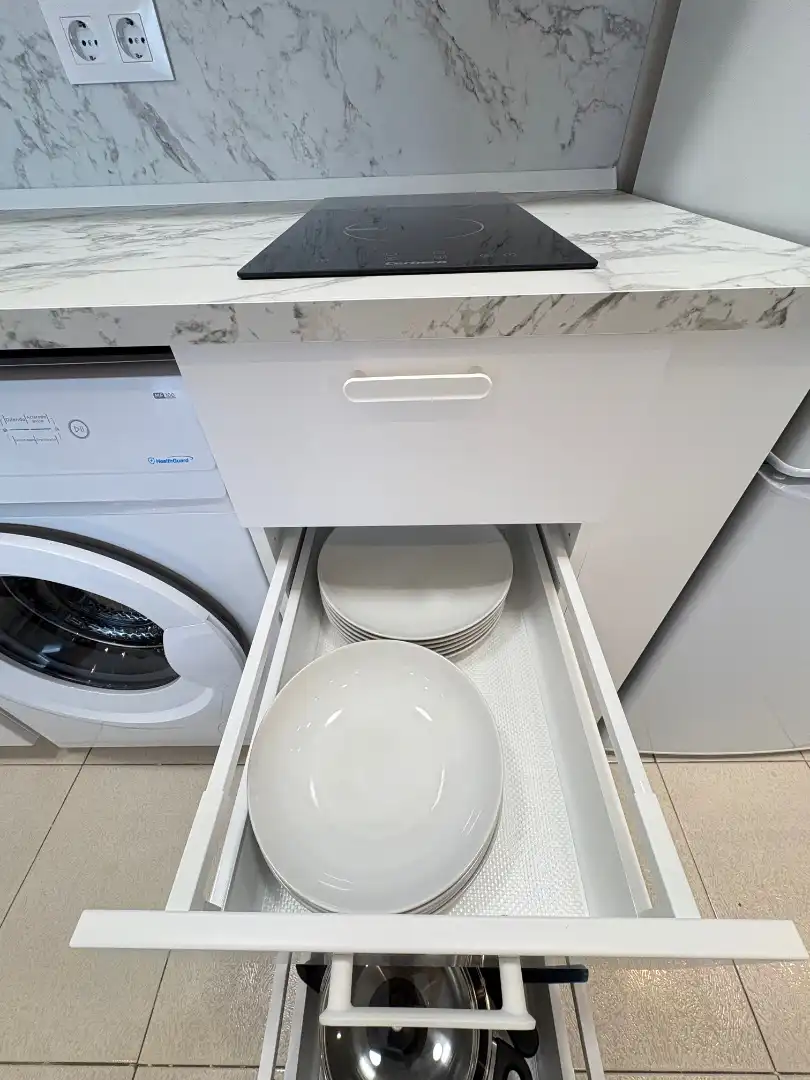 Cocina de Estudio de alquiler en Arnedo con Aire acondicionado, Calefacción y Amueblado