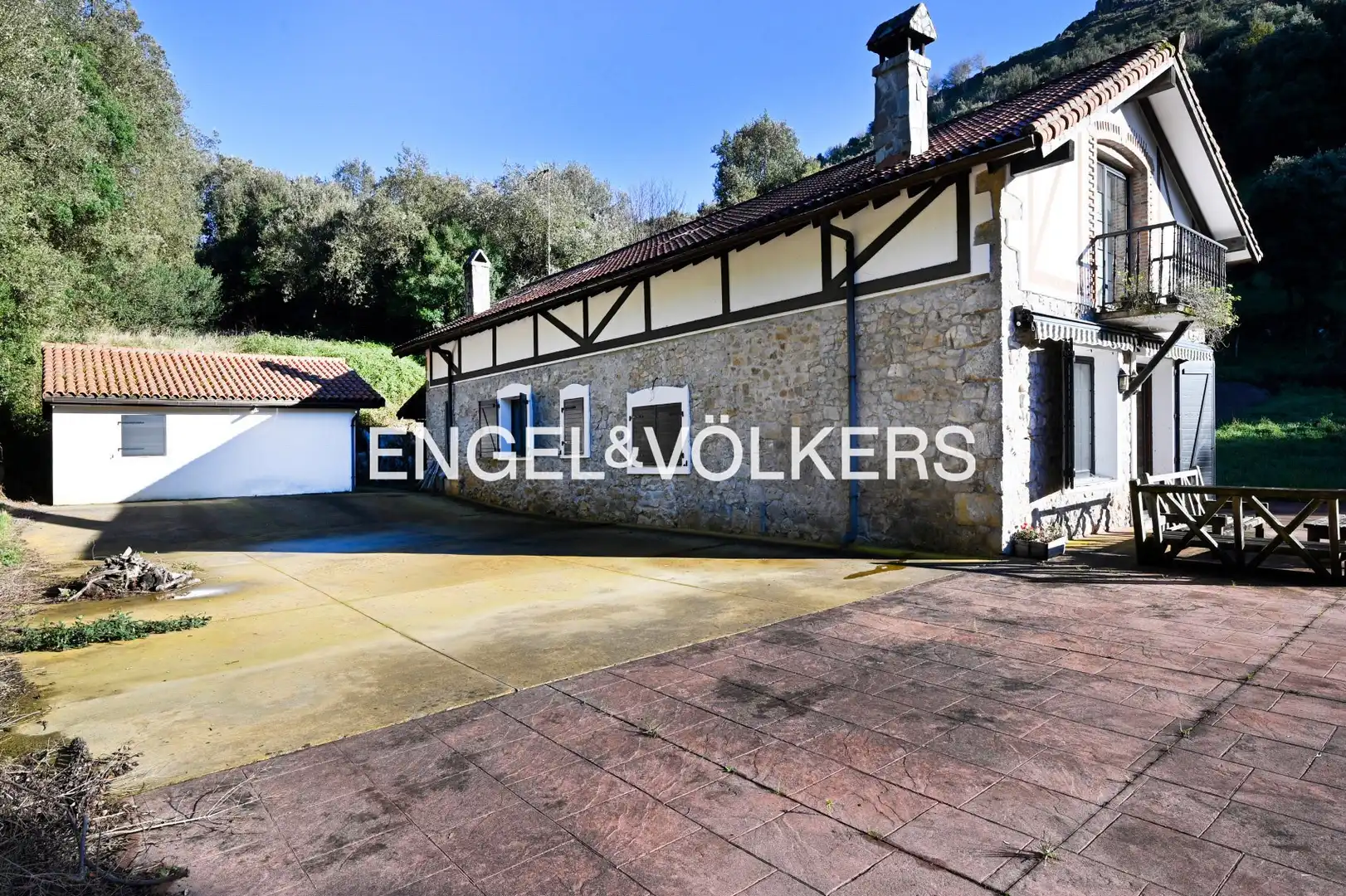 Vista exterior de Finca rústica en venta en Voto con Calefacción, Jardín privado y Terraza