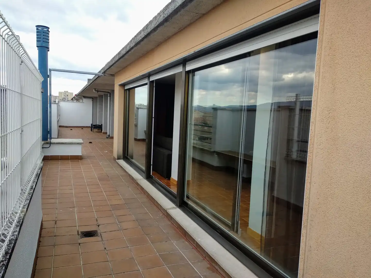 Terraza de Ático de alquiler en Barañáin / Barañain con Calefacción, Parquet y Terraza