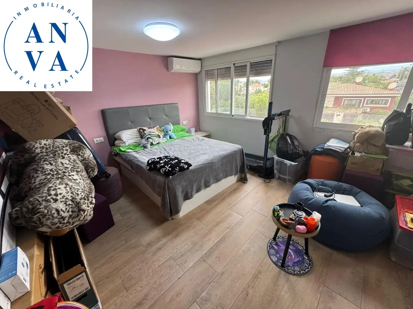 Schlafzimmer von Haus oder Chalet zum Verkauf in Sant Joan d'Alacant mit Klimaanlage, Privatgarten und Abstellraum