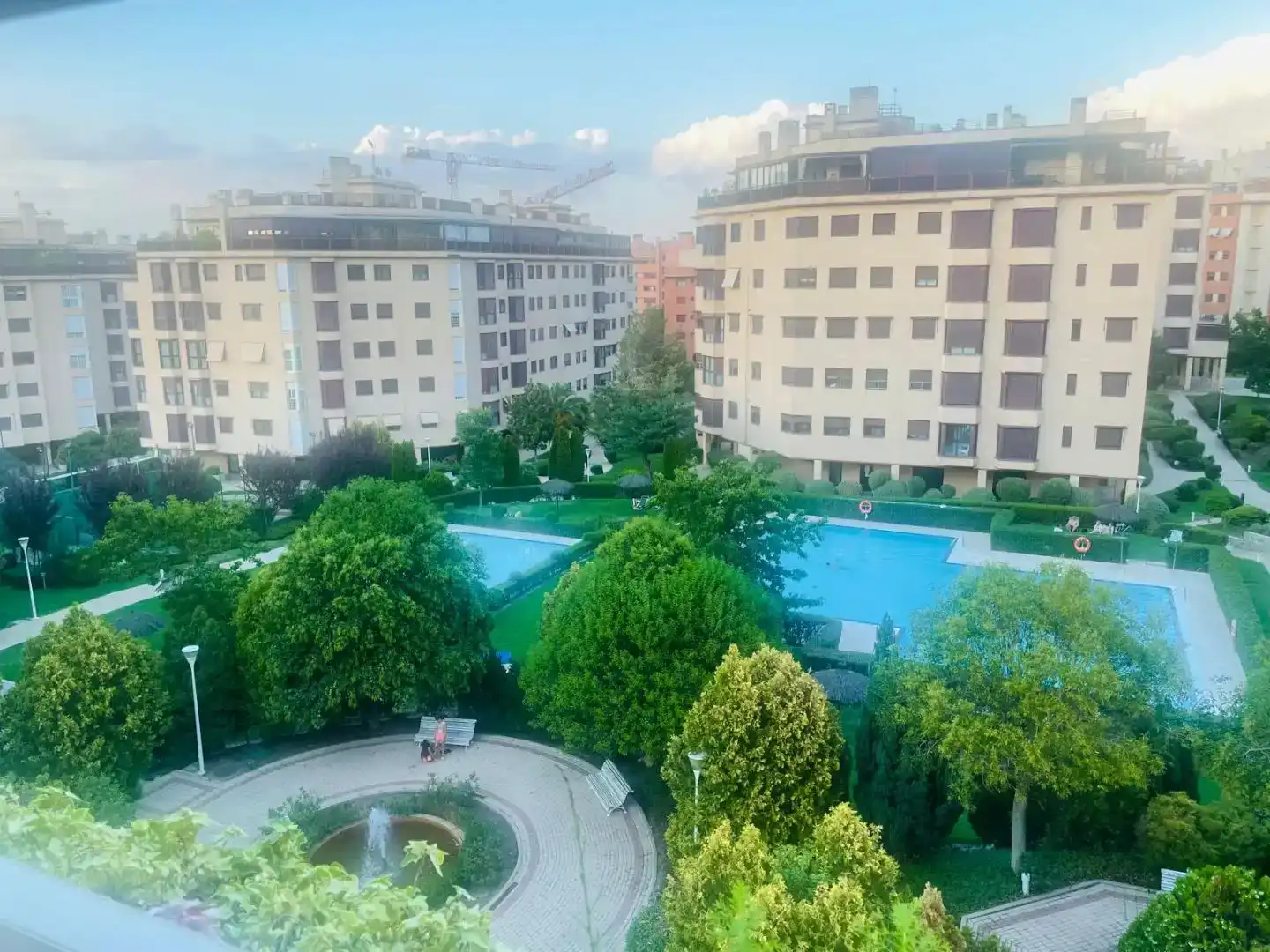 Piscina de Ático de alquiler en  Madrid Capital con Aire acondicionado y Piscina