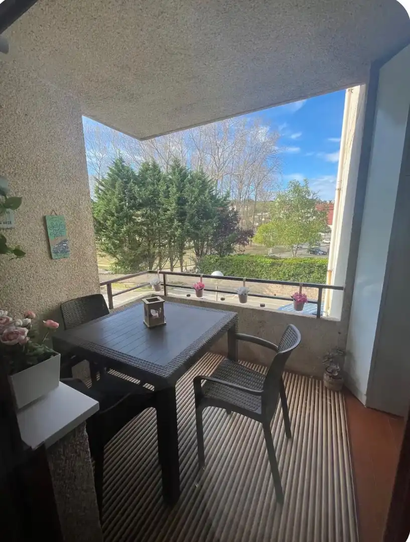 Terraza de Piso en venta en Suances con Calefacción, Amueblado y Lavadora