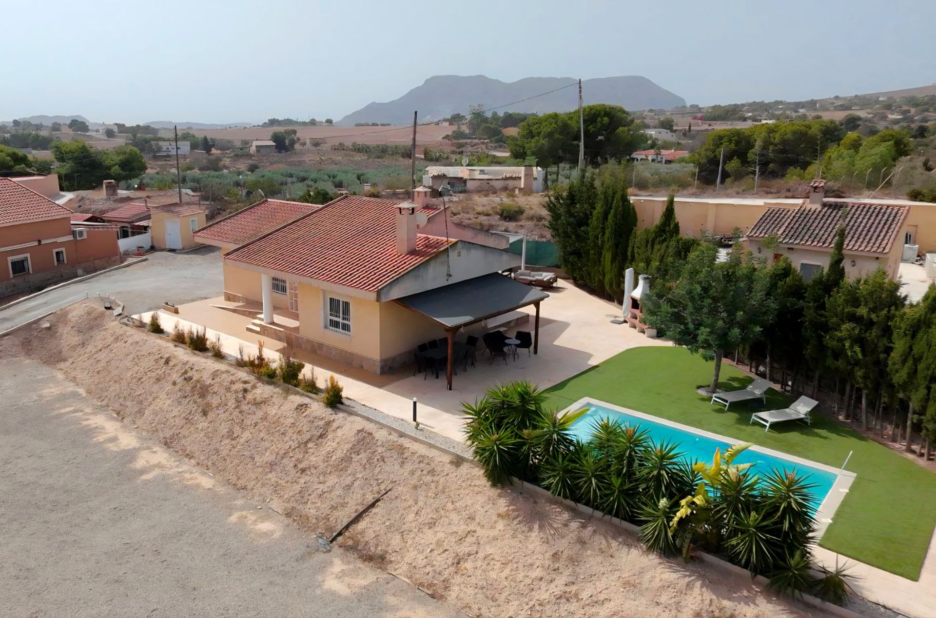 Exterior view of House or chalet for sale in Alicante / Alacant  with Air Conditioner, Heating and Private garden