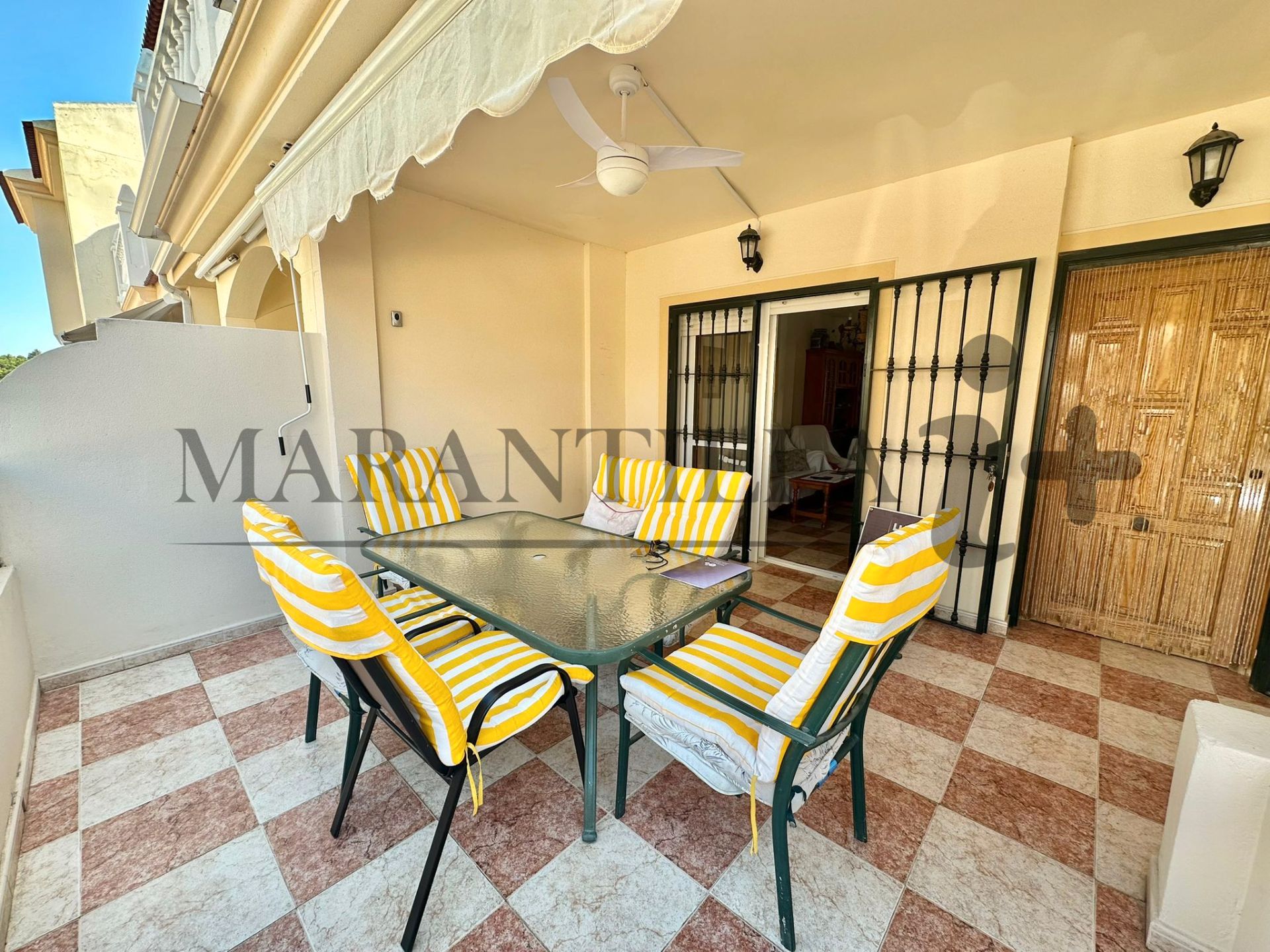 Terrace of Single-family semi-detached for sale in La Antilla  with Terrace, Furnished and Balcony