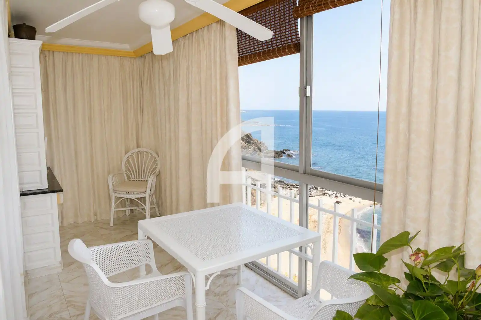 Terrasse von Dachboden zum Verkauf in Benalmádena mit Klimaanlage, Heizung und Terrasse