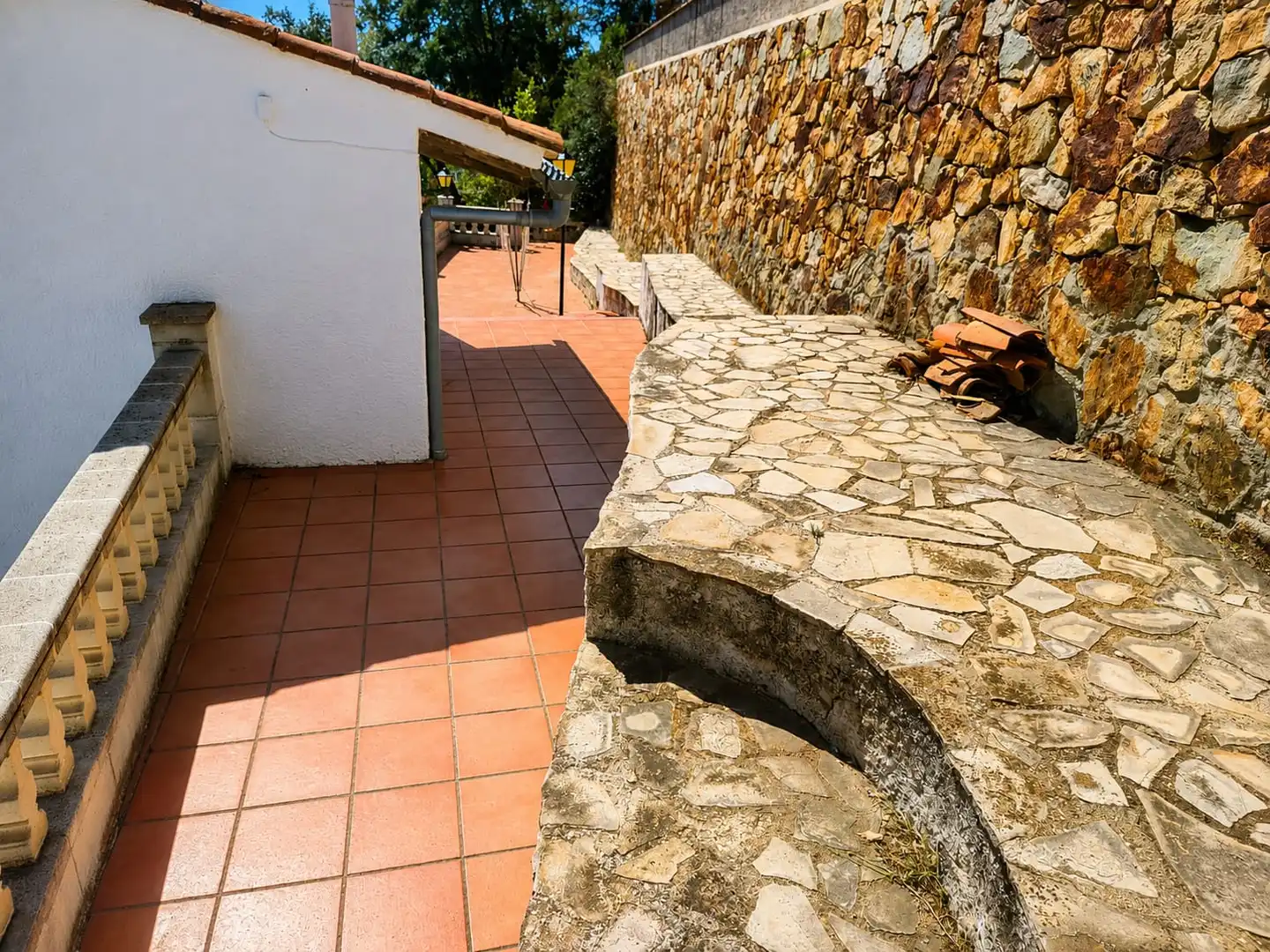 Terrassa de Casa o xalet en venda en Tossa de Mar amb Calefacció, Jardí privat i Terrassa