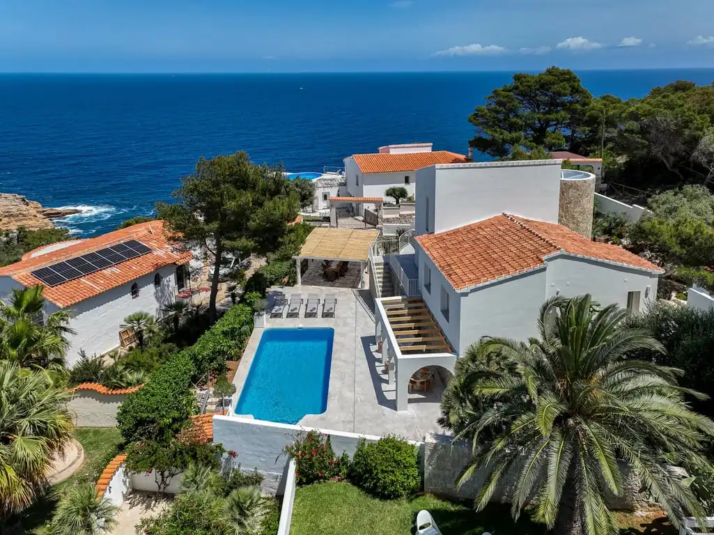 Vista exterior de Casa o chalet de alquiler en Jávea / Xàbia con Aire acondicionado, Trastero y Piscina