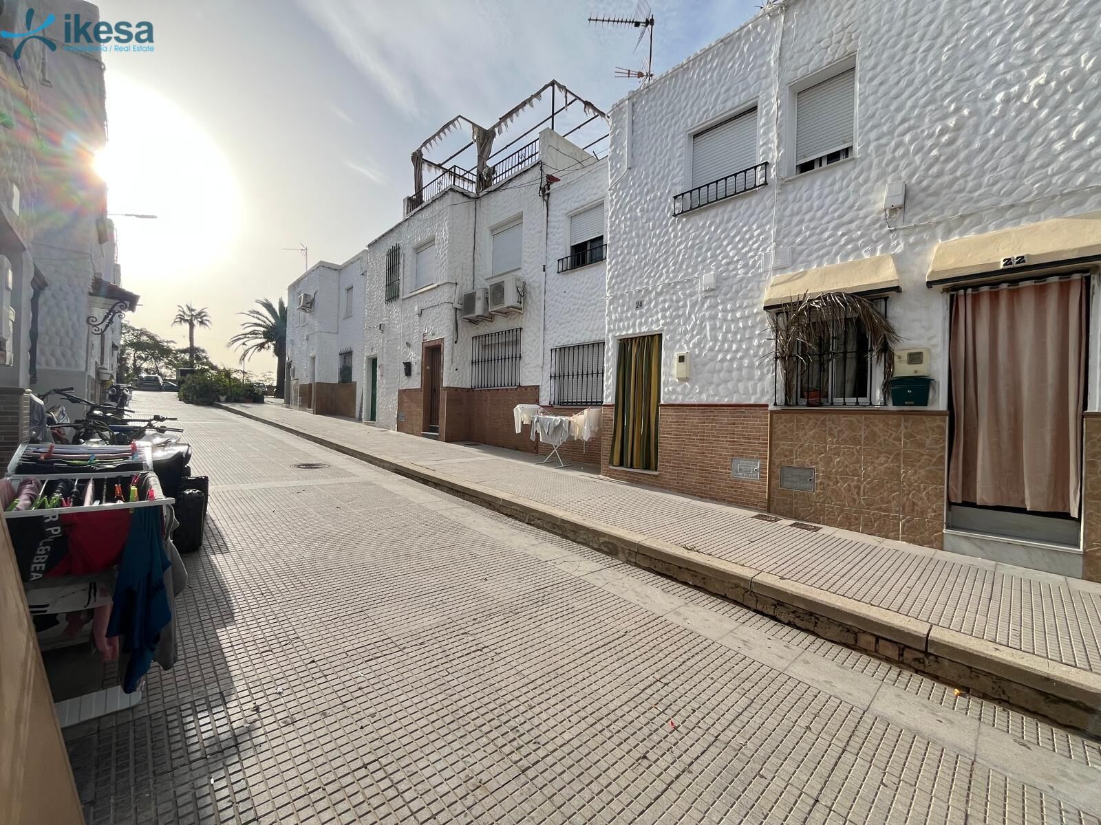 Vista exterior de Casa adosada en venta en Aljaraque