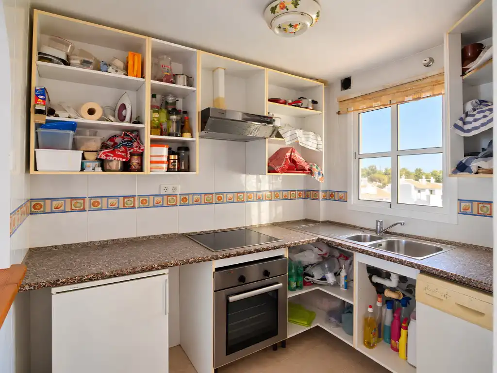 Kitchen of Flat for sale in Los Boliches 