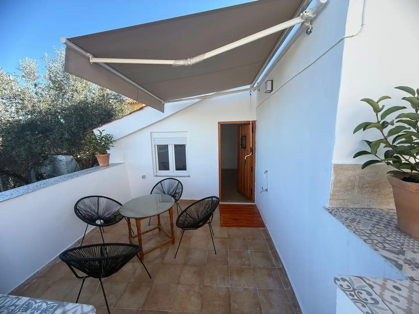 Terrassa de Casa o xalet en venda en Cehegín amb Aire condicionat, Jardí privat i Terrassa