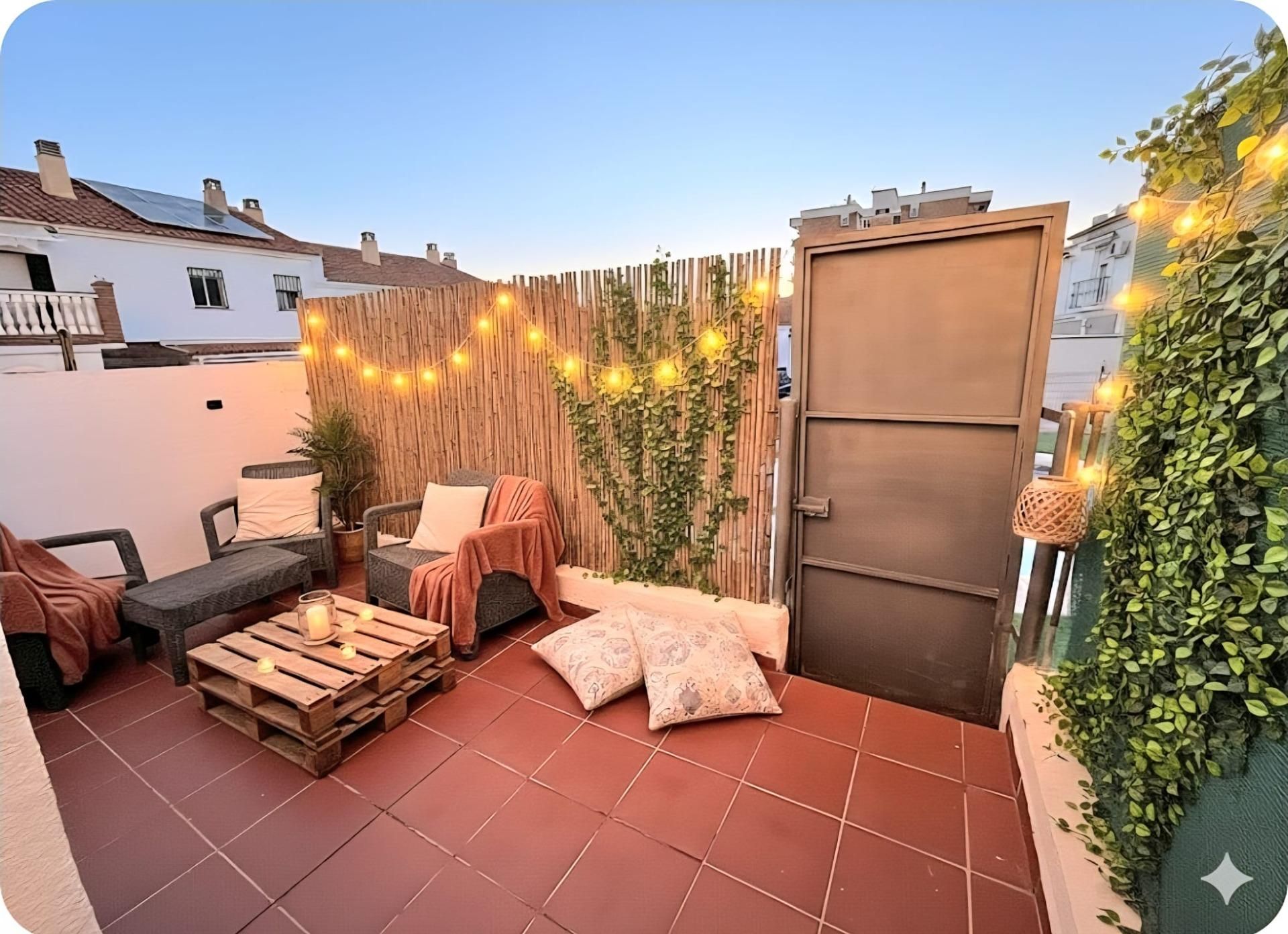 Terrace of Single-family semi-detached for rent in Torremolinos  with Air Conditioner, Terrace and Furnished