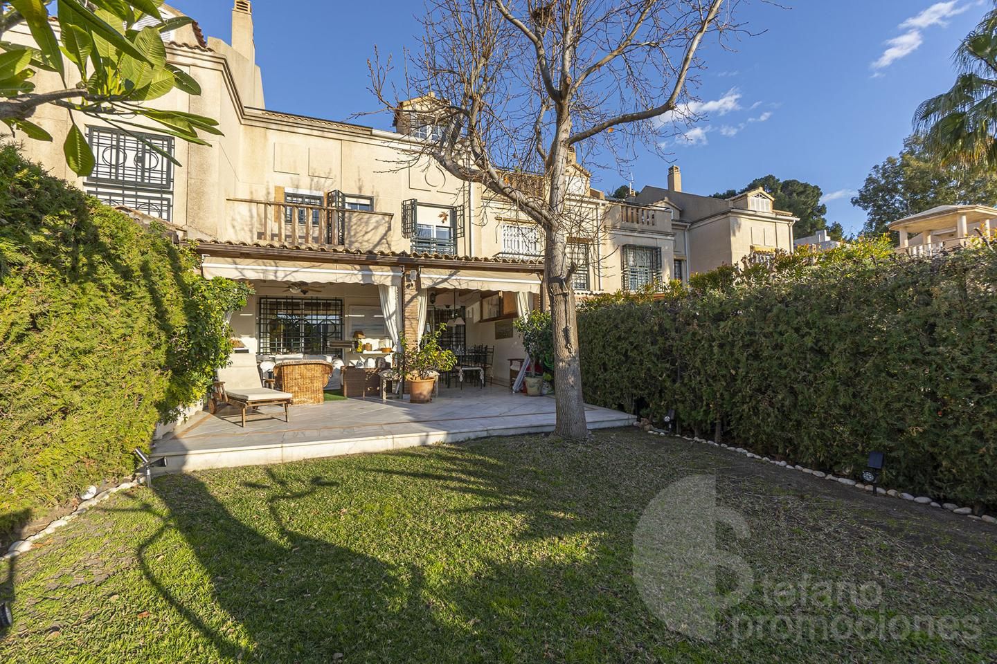 Jardín de Casa adosada en venta en Málaga Capital con Aire acondicionado, Calefacción y Jardín privado
