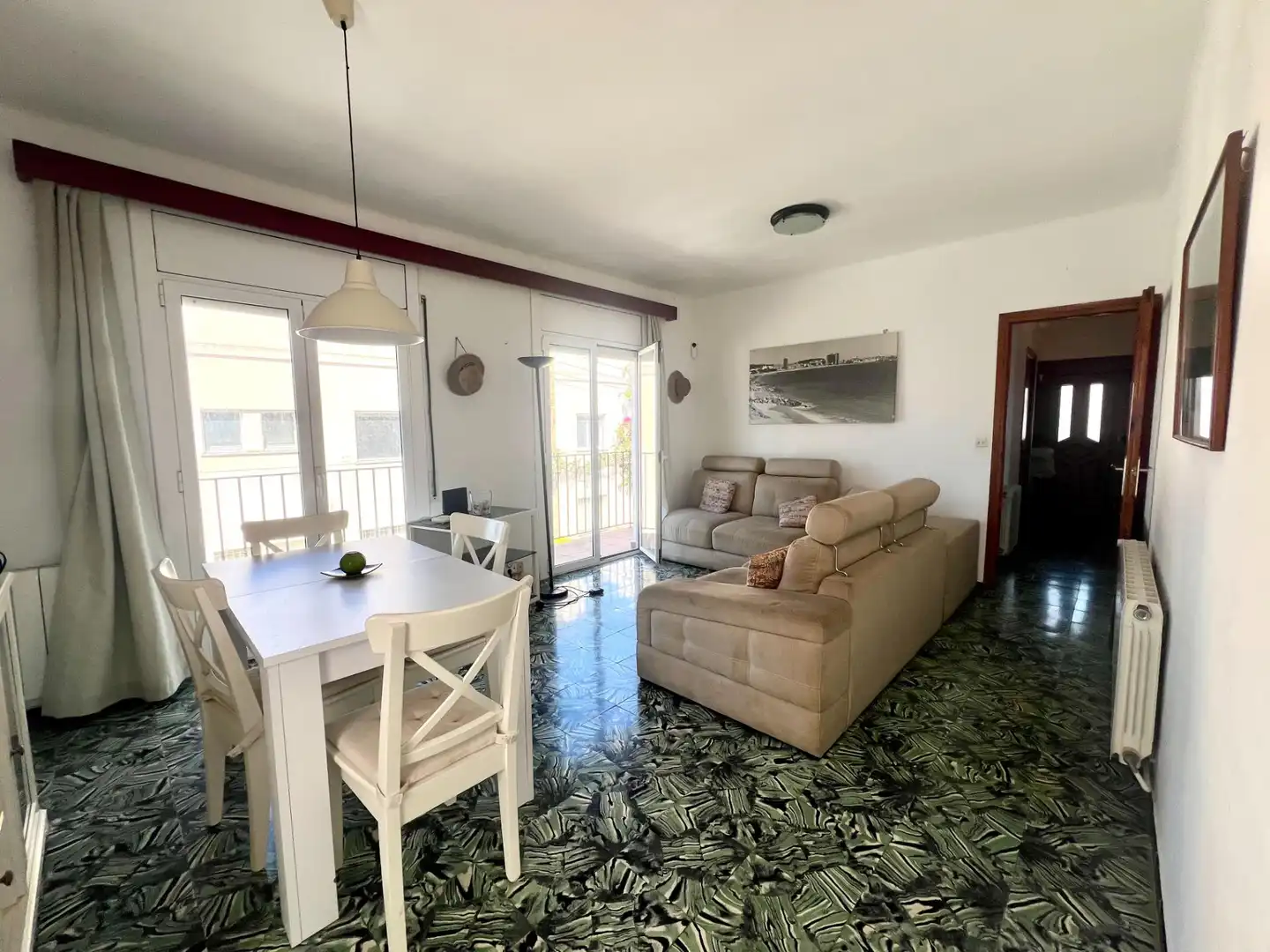 Living room of Flat for sale in Palamós  with Heating, Terrace and Storage room