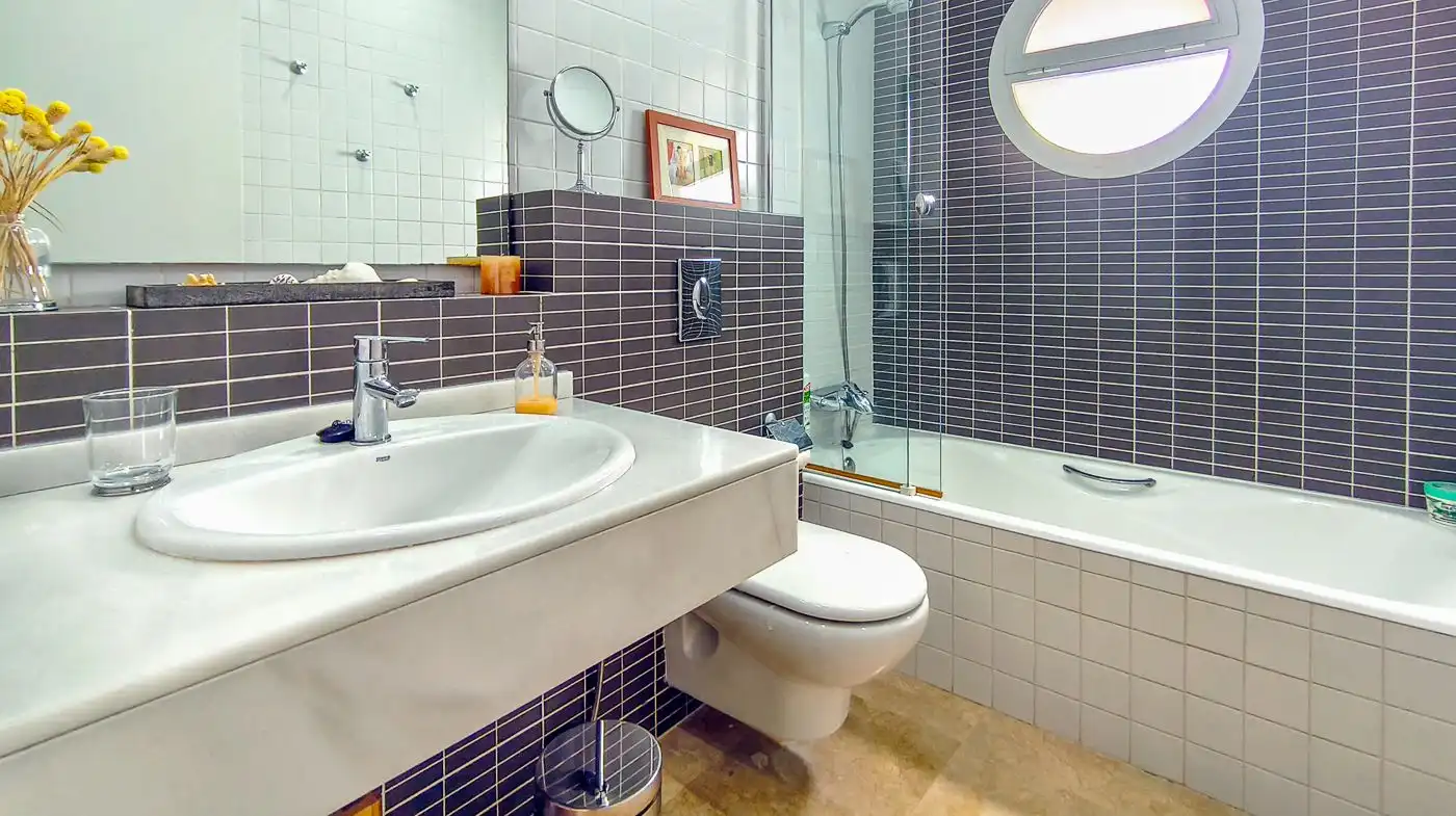 Bathroom of Apartments for sale in Pedreguer  with Air Conditioner, Heating and Private garden