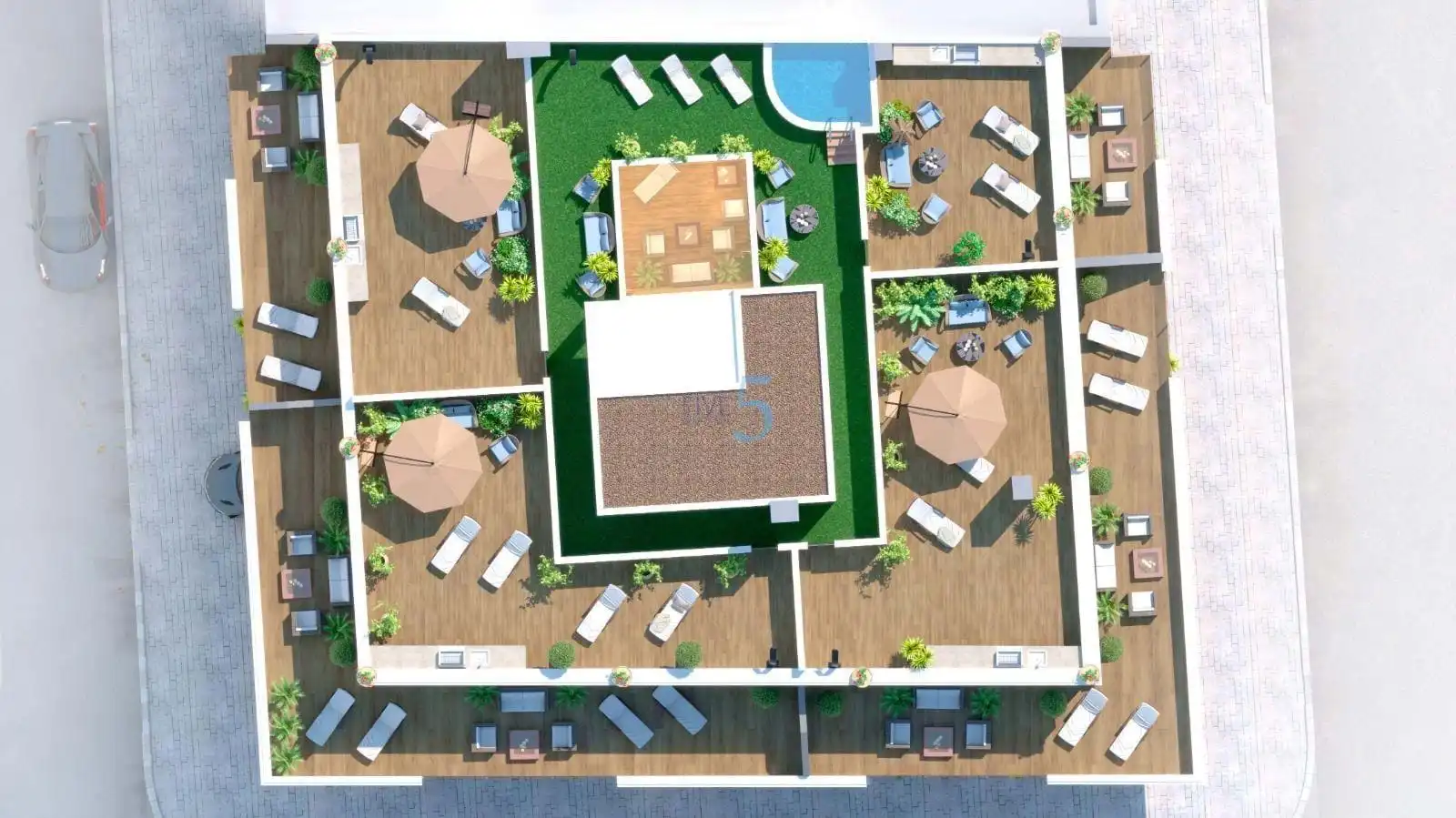 Ático con piscina en venta en Calle Villa Madrid, imagen 4