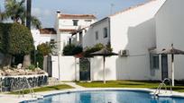 Swimming pool of Single-family semi-detached for sale in Estepona  with Private garden, Terrace and Balcony