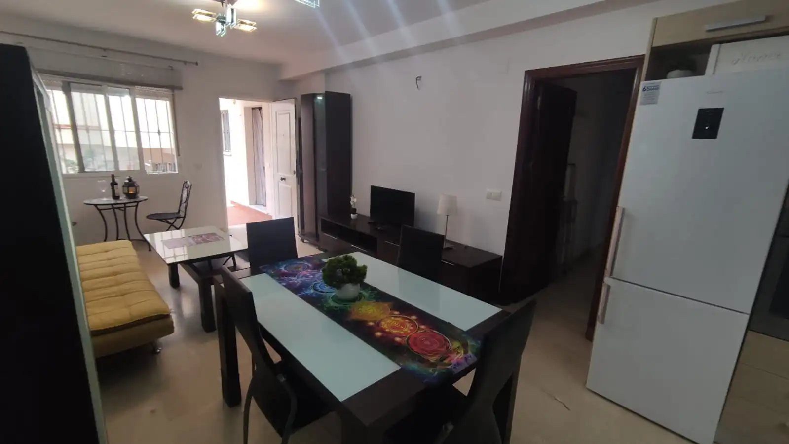 Dining room of Apartments for sale in Algeciras  with Air Conditioner, Furnished and Oven