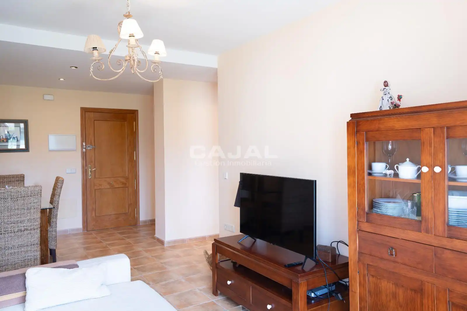 Wohnzimmer von Wohnung zum Verkauf in Riaza mit Heizung, Abstellraum und Schwimmbad