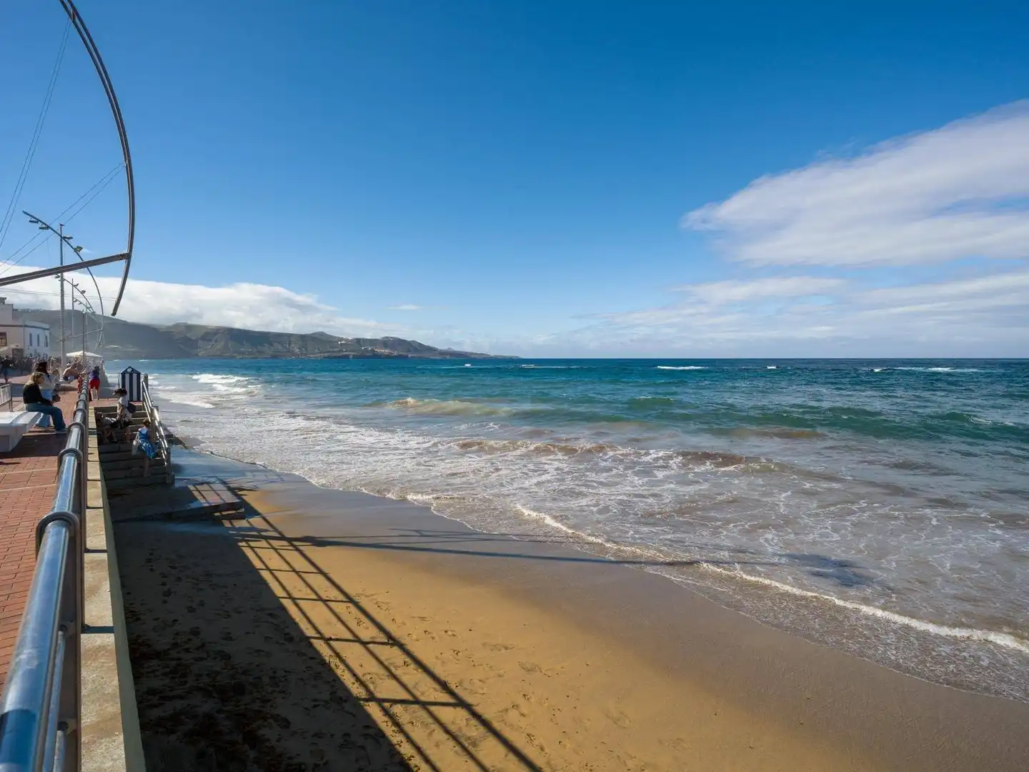 Exterior view of Flat for sale in Las Palmas de Gran Canaria  with Air Conditioner and Balcony