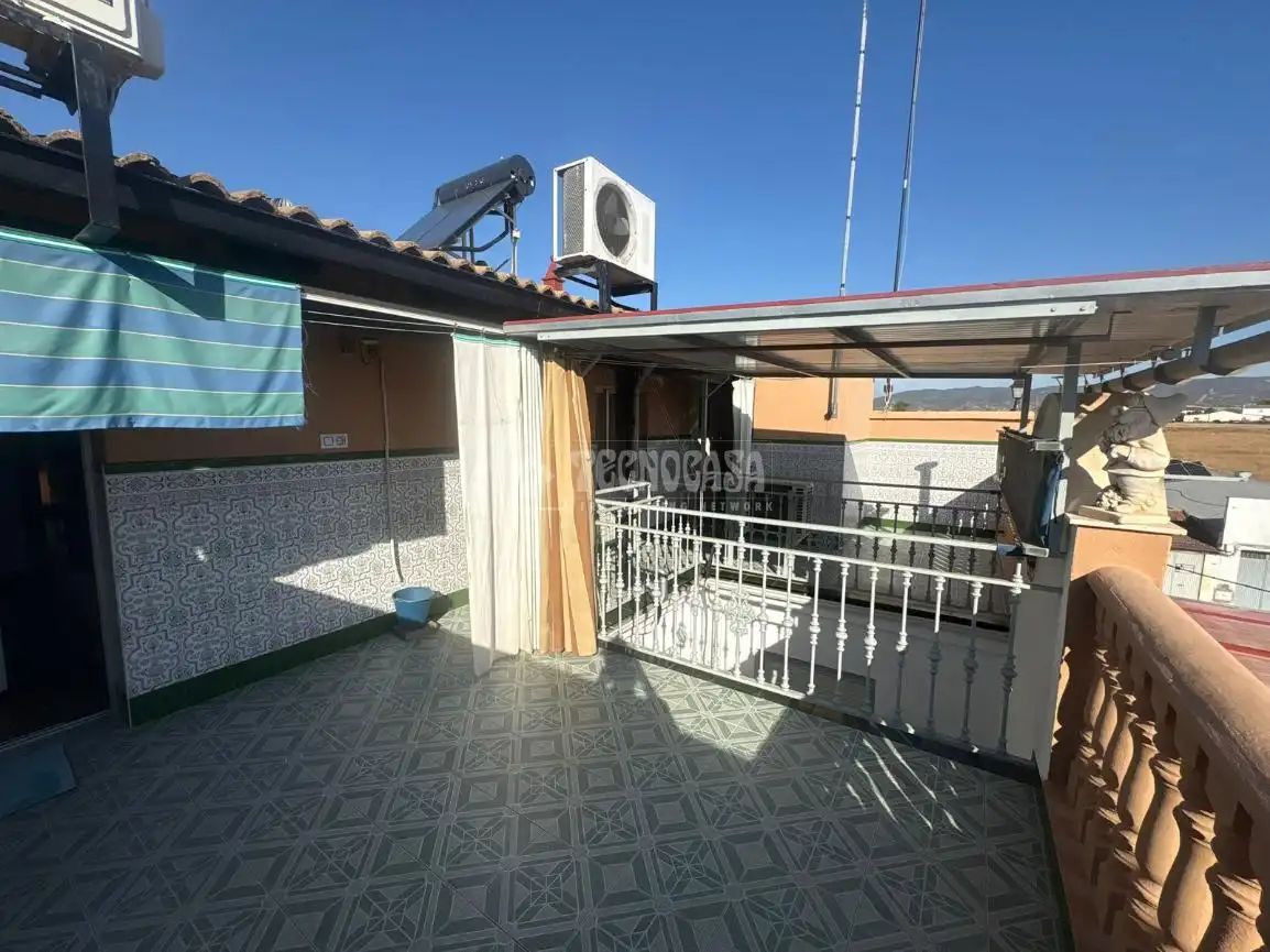 Terrasse von Einfamilien-Reihenhaus zum Verkauf in Andújar mit Terrasse und Balkon