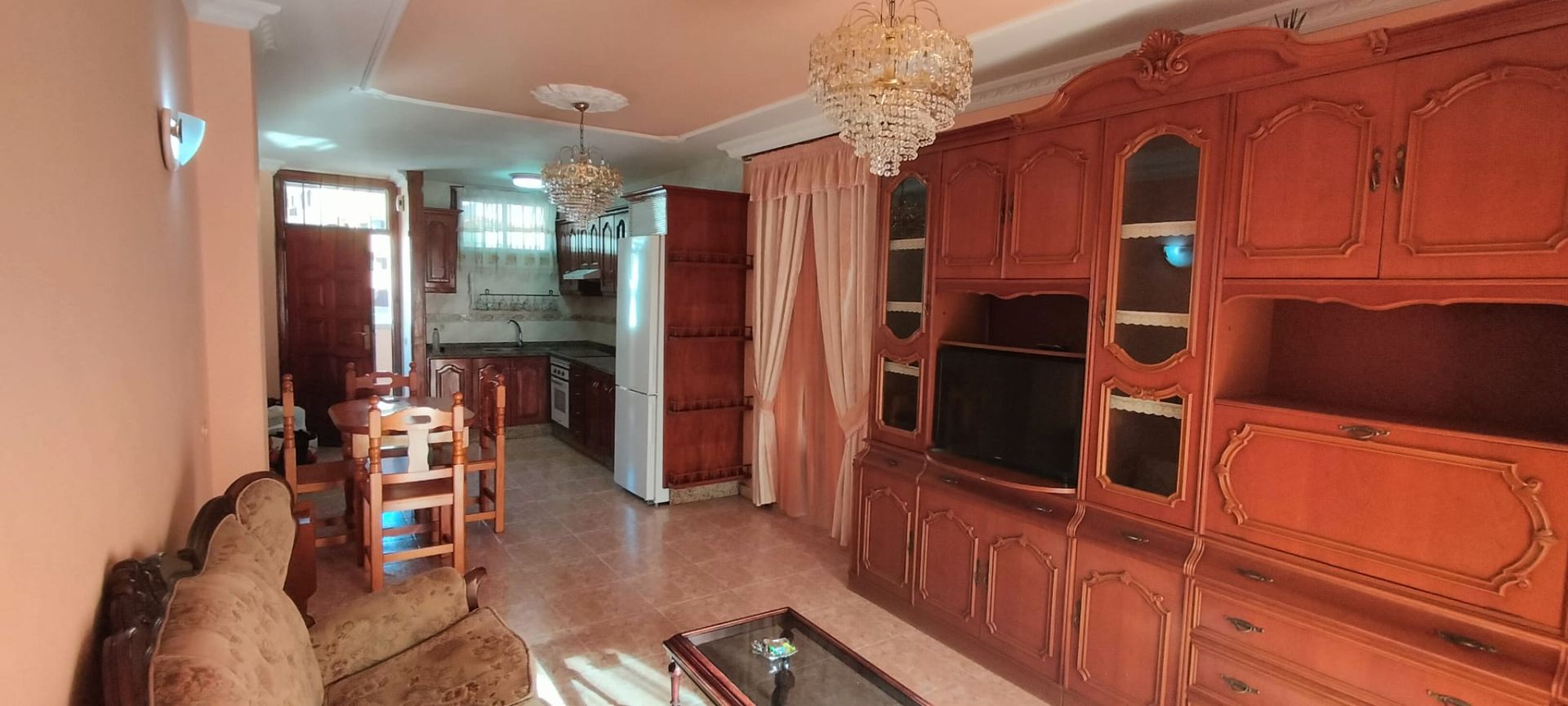 Cocina de Piso de alquiler en Candelaria con Amueblado, Horno y Lavadora