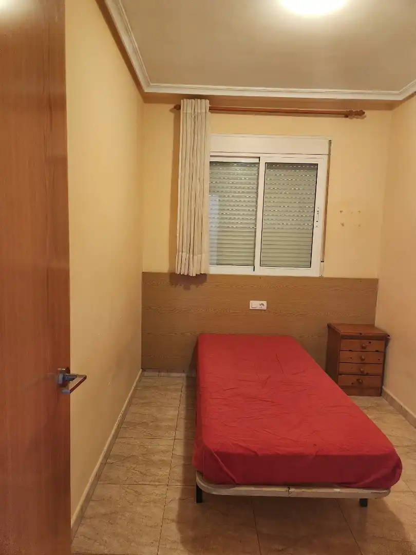 Bedroom of Country homes for rent in Fuente Álamo de Murcia  with Air Conditioner, Private garden and Parquet flooring