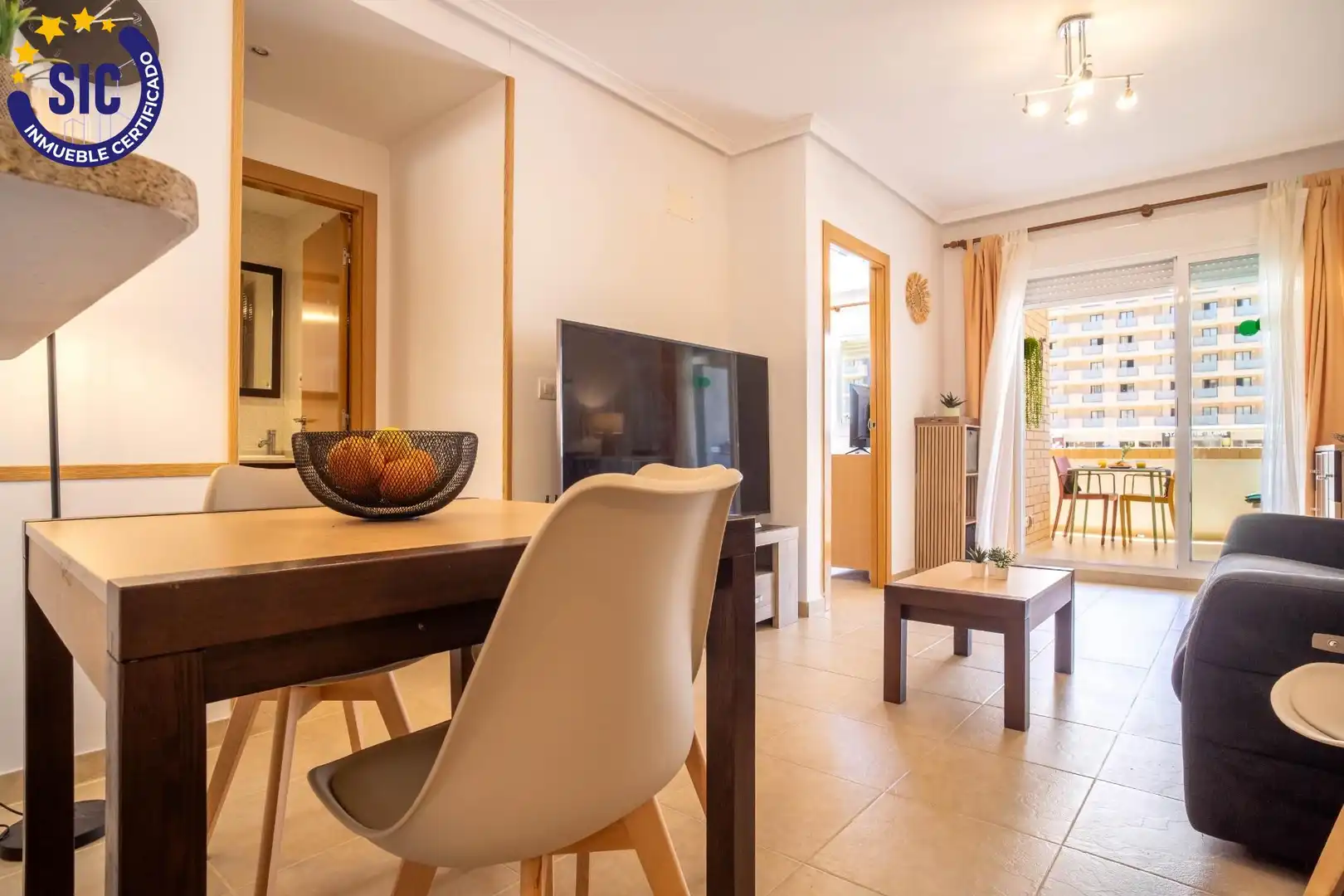 Sala d'estar de Apartament en venda en Oropesa del Mar / Orpesa amb Jardí privat, Terrassa i Traster