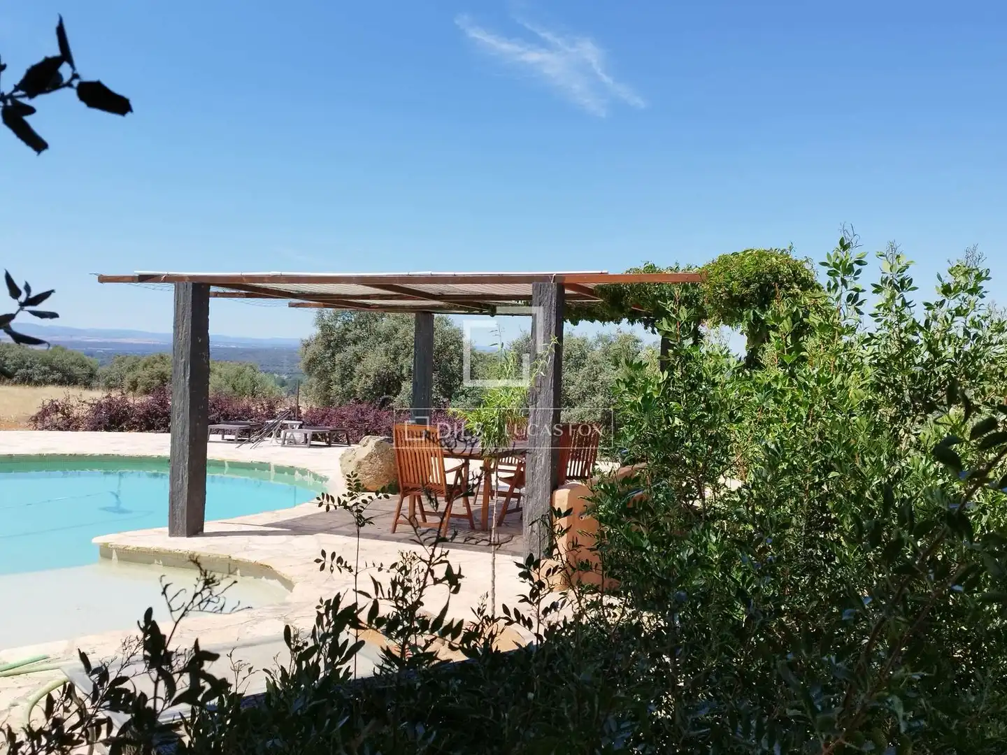 Terrassa de Finca rústica en venda en Malpica de Tajo amb Aire condicionat, Traster i Piscina