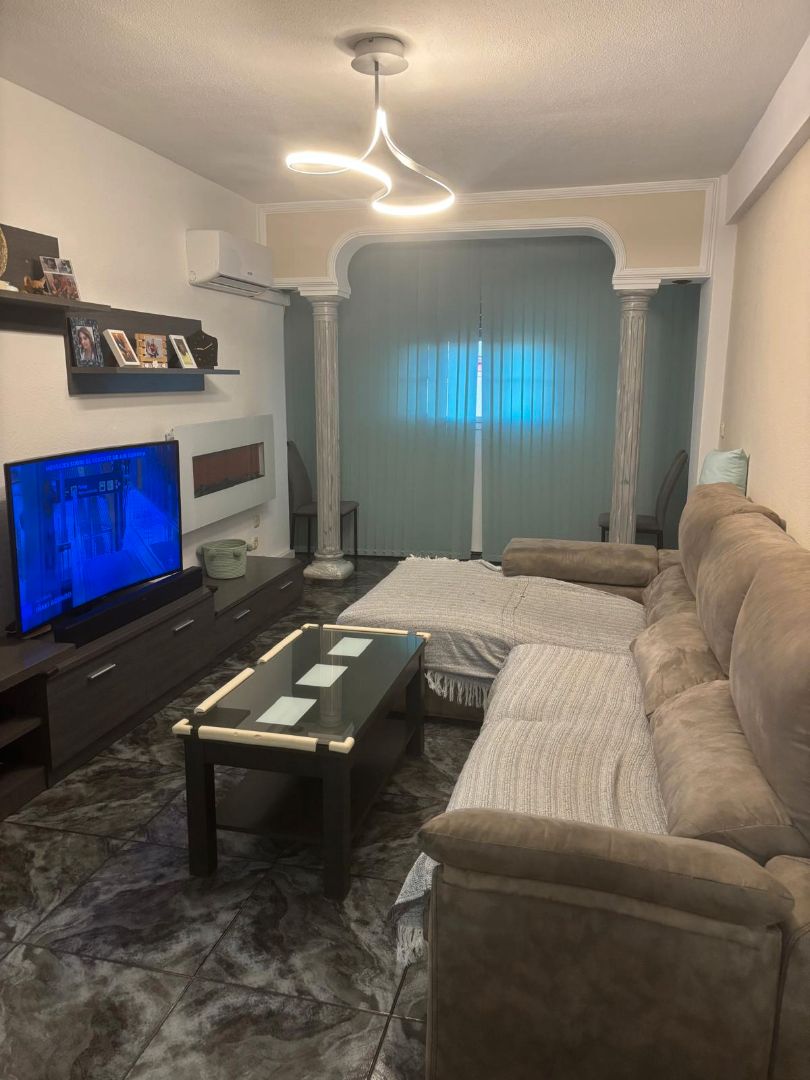 Sala d'estar de Pis en venda en Málaga Capital amb Aire condicionat