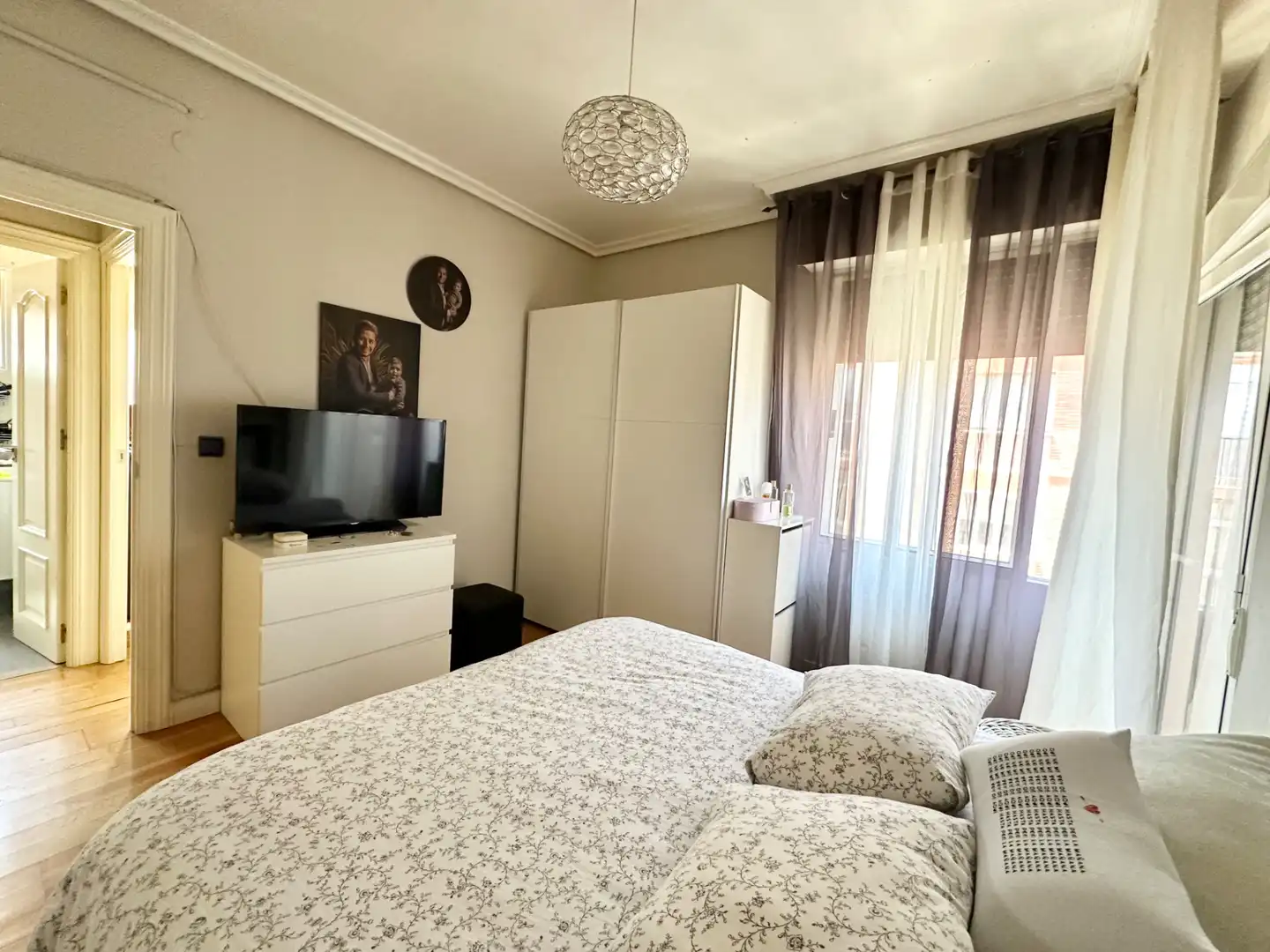 Bedroom of Flat for sale in Valladolid  with Heating and Furnished