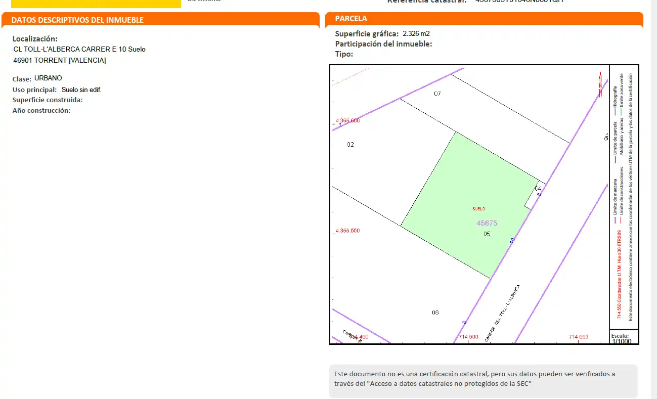 Industrial land for sale in Carrer Toll-l'Alberca Calle E 10, imagen 3