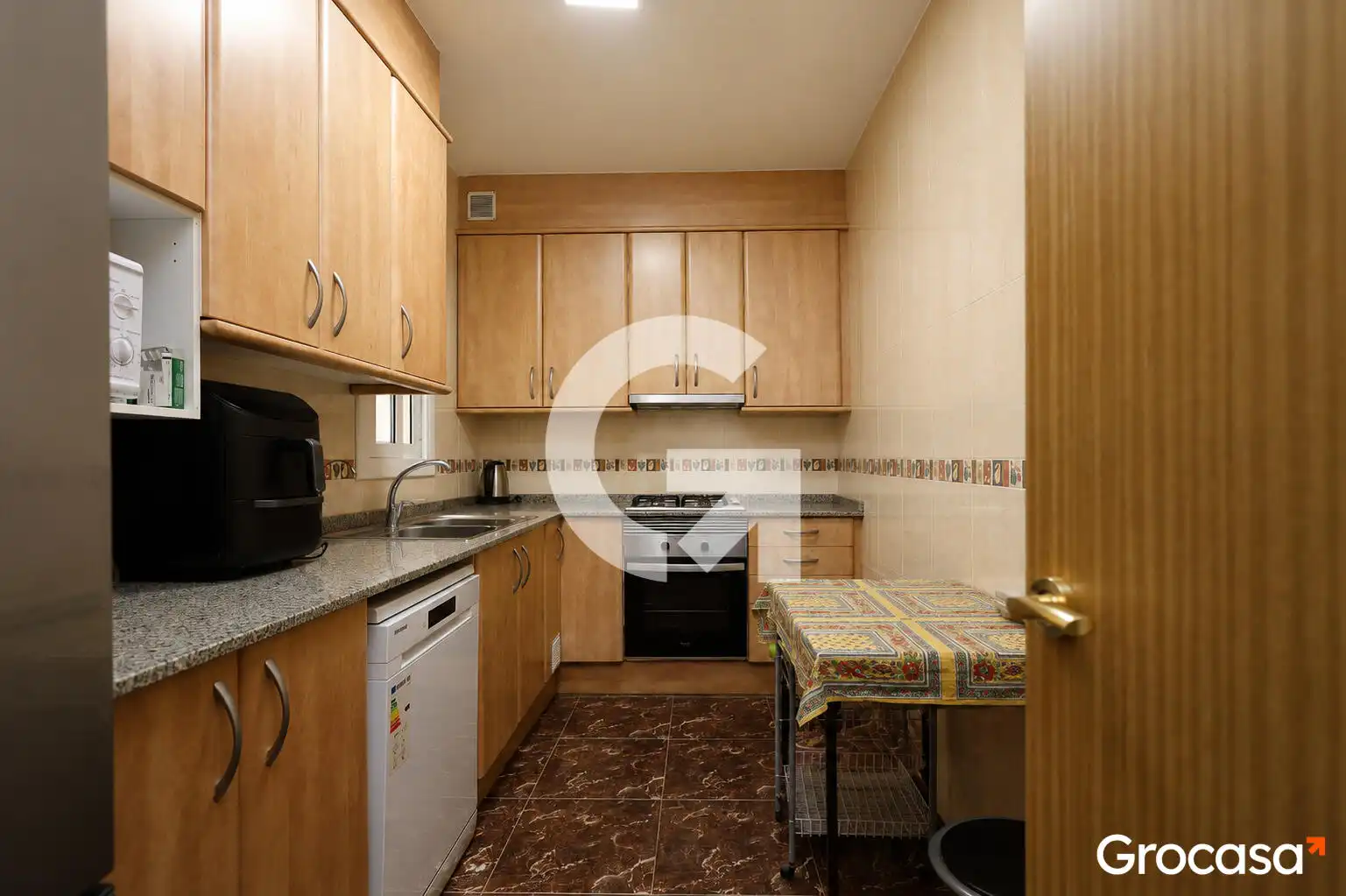 Kitchen of Flat for sale in Terrassa  with Air Conditioner, Heating and Storage room