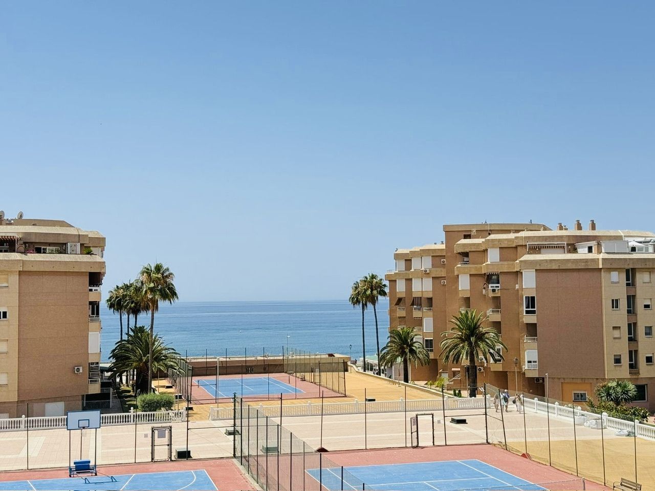Bedroom of Flat for sale in Torrox  with Air Conditioner and Community pool