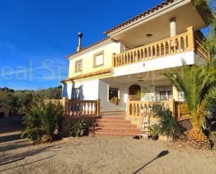 Exterior view of House or chalet for sale in Vélez-Rubio  with Terrace, Swimming Pool and Balcony