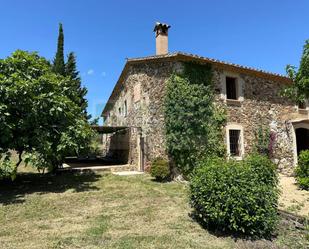 Vista exterior de Finca rústica de lloguer en Cruïlles, Monells I Sant Sadurní de L'Heura amb Calefacció, Jardí privat i Terrassa