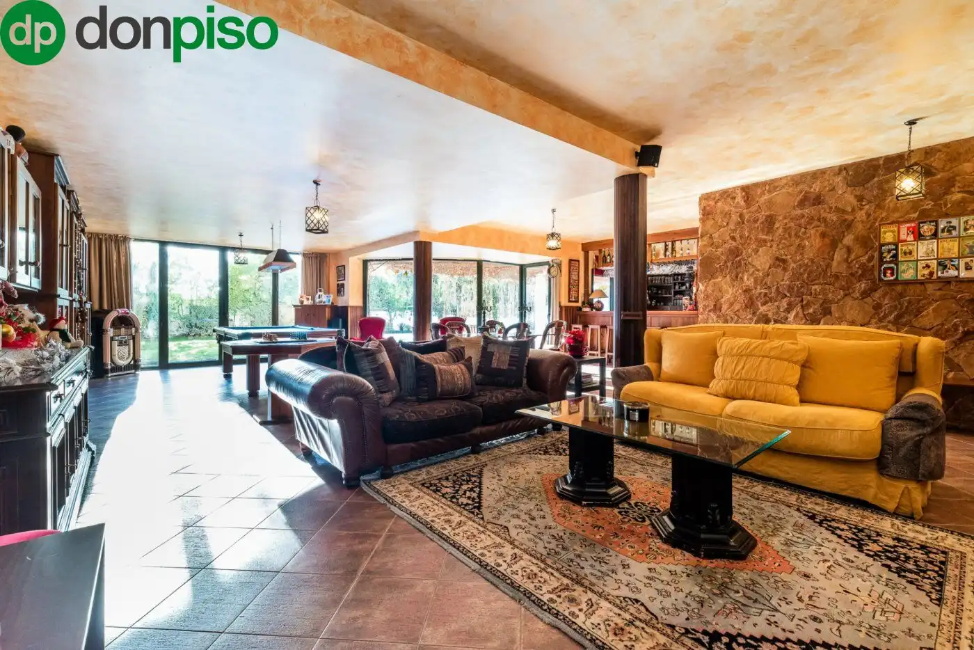 Sala de estar de Casa o chalet en venta en Albolote con Jardín privado, Terraza y Trastero