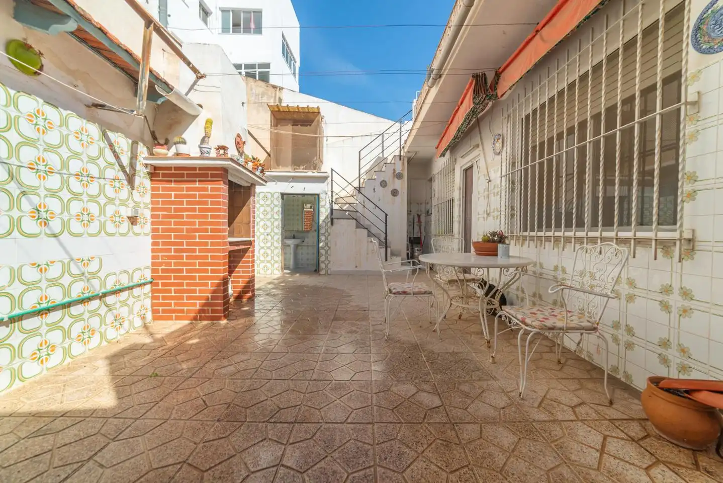 Terrassa de Casa o xalet en venda en San Pedro del Pinatar amb Aire condicionat, Jardí privat i Terrassa