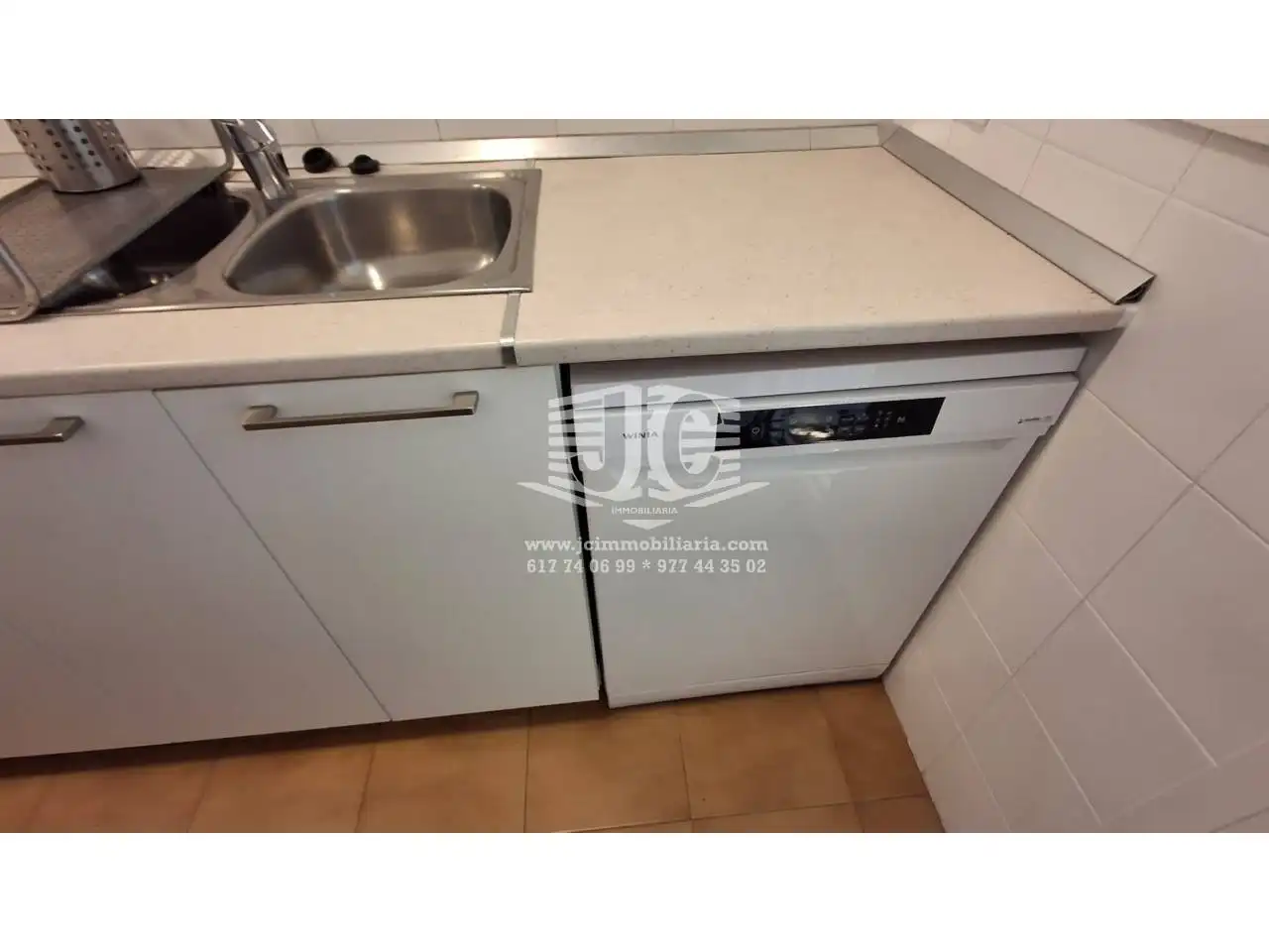 Cocina de Piso de alquiler en Tortosa con Aire acondicionado, Terraza y Amueblado